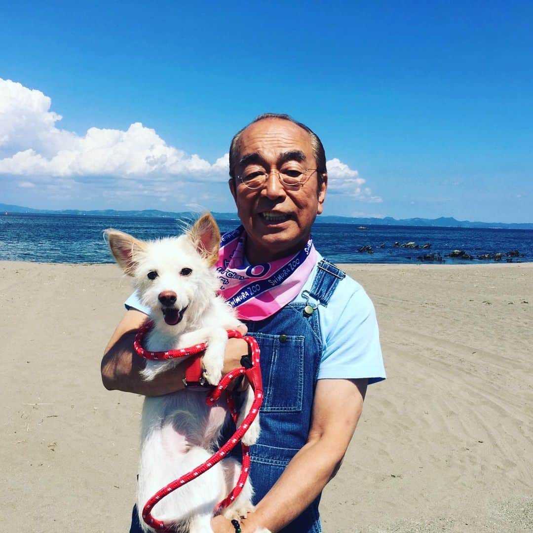 鈴木砂羽さんのインスタグラム写真 - (鈴木砂羽Instagram)「いつかの志村けんさん。 with和歌子ちゃん😆🍺 そしていつかの志村けんさんに 酷似過ぎと送られてきた画像と アホすぎるワタシとの コラボをご覧ください🤣 （お見苦しくてごめんなさい）  衝撃の笑いの数々。。 やっぱりね、ドリフ世代の ワタシたちはずっとこんな アホアホマインドが どこかにあって、 オトナになっても消えることなく、 ずーっとずーっと好きなんですよ。  偉大な日本のコメディアン。  今回、とてもとても ショックだったけど、、、 だいじょぶだぁ〜じゃないけど、、、 たくさんの笑いを ありがとうございます。  どうか 安らかに お休みください🌈👼💫💫💫👼🙏 #志村けん　さん #ドリフターズ世代 #アイ〜ン　😹😹😹 #バカ殿様　出てみたかったな。お局お中臈で😆」3月30日 13時42分 - bombon_sawa