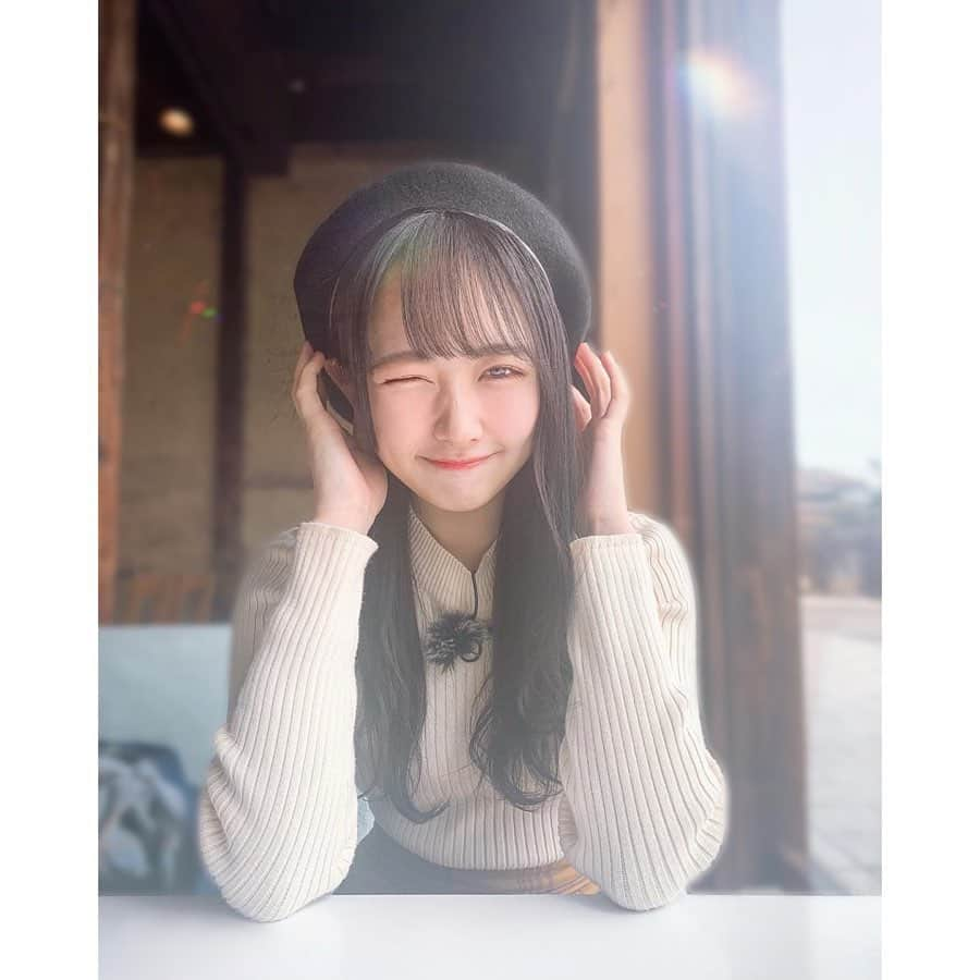 石田千穂さんのインスタグラム写真 - (石田千穂Instagram)「． まったり☺️ #STU48 #石田千穂 #ベレー帽」3月30日 15時57分 - chiho_ishida