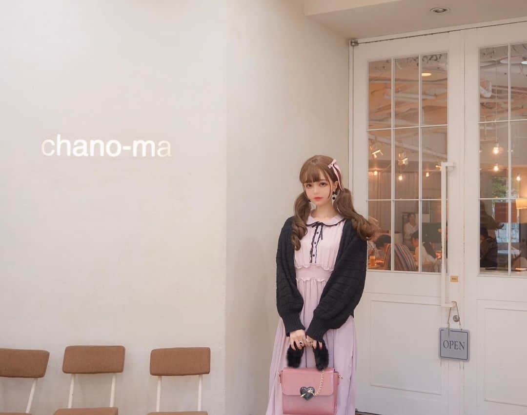 Chikako千佳子さんのインスタグラム写真 - (Chikako千佳子Instagram)「🍧 #chanoma #chanomacafe #ankrouge #honeysalon」3月30日 17時23分 - cindychikako