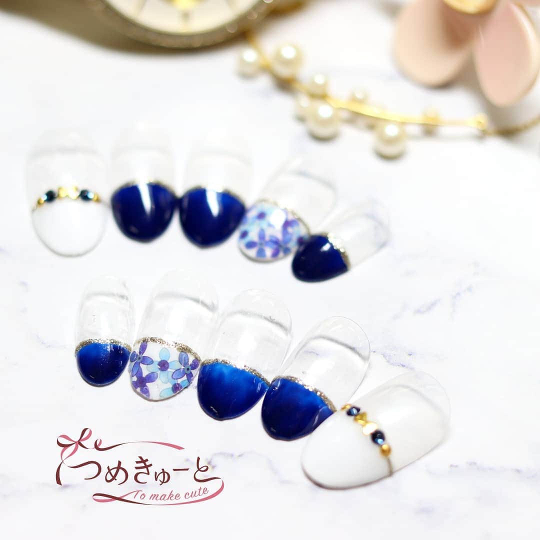 つめきゅーとさんのインスタグラム写真 - (つめきゅーとInstagram)「💍✨プレミアムデザイン✨💍Premium Design 2020  プレミアムデザイン｜2020.04.03～スタート No.1018  税抜価格 5,000円（税込価格5,500円）  ご予約はこちらへ→www.tomakecute.com  #つめきゅーと  #ネイル #ねいる #ネイルアート #ネイルサロン #津田沼 #稲毛 #新浦安 #成田 #川口前川 #nailart #nail salon #speedy #gel nails #美甲 #光療指甲 #ハーフフレンチ」3月30日 18時48分 - tomakecute
