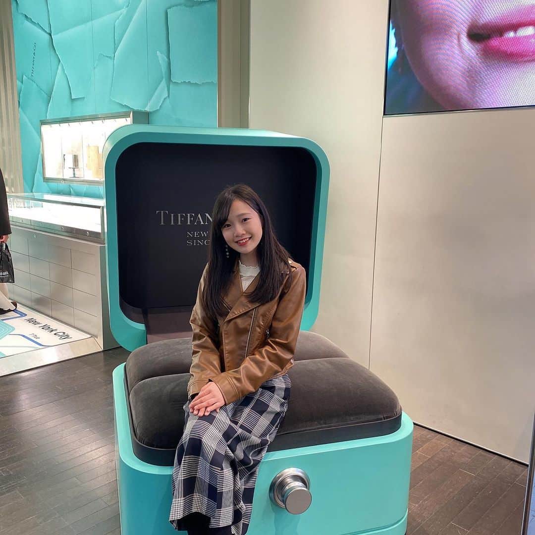 miyuのインスタグラム：「#tiffany 行ってみたかったところへ。💍」