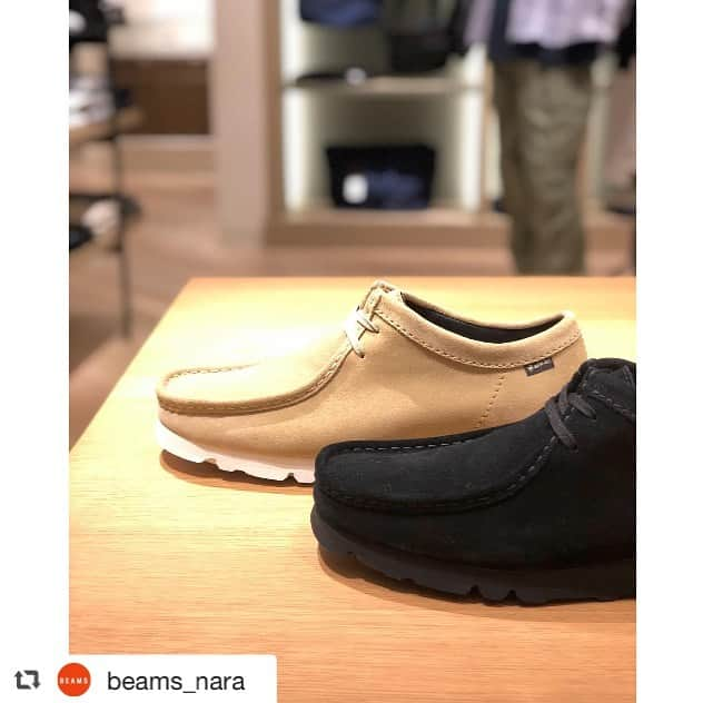 narafamily | ならファミリーさんのインスタグラム写真 - (narafamily | ならファミリーInstagram)「BEAMS（1F）ならファミリー店 ・ Clarks × BEAMS  別注 Wallabee Boot GORE-TEX（R）  Mens #clarks#clarkswallabees  #beams#ビームス #beamsplus#ビームスプラス #raybeams#レイビームス #beamsboy#ビームスボーイ #beamst#ビームスティー #beams_nara#ビームス奈良 #大和西大寺#ならファミリー #ならファグラム #日本#japan#奈良#nara #奈良公園#鹿#大仏 #mensfashion #メンズファッション #newarrivals#20ss」3月30日 20時09分 - narafa.jp