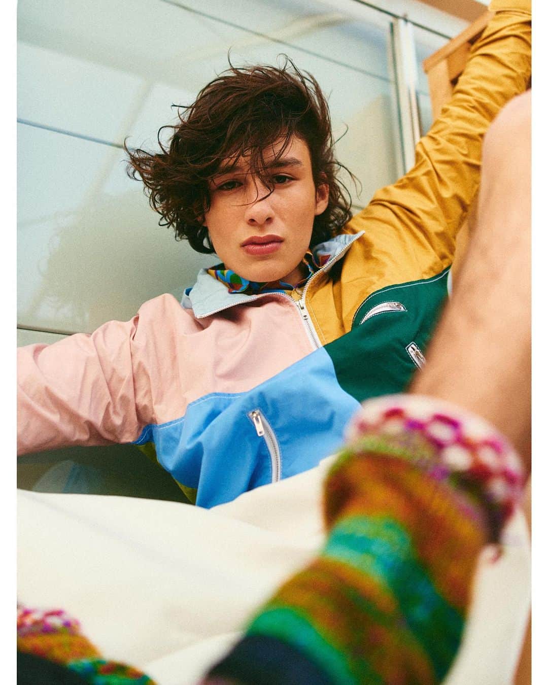 倉岡晋也のインスタグラム：「Drop  @w2emag.jp spring summer 2020 issue ”I have a date tonight and I still don’t know what I should wear...“ @commedesgarcons SHIRT special Photography / @willandjoan Styling / Shinya Kuraoka Hair / @natsumiebiko Make / @hiroyoiwaki  Model / @persflyy @ph1models Coordination / @carole_cieutat @deniseagency #paris #mercibeaucoup #commedesgarconsshirt」