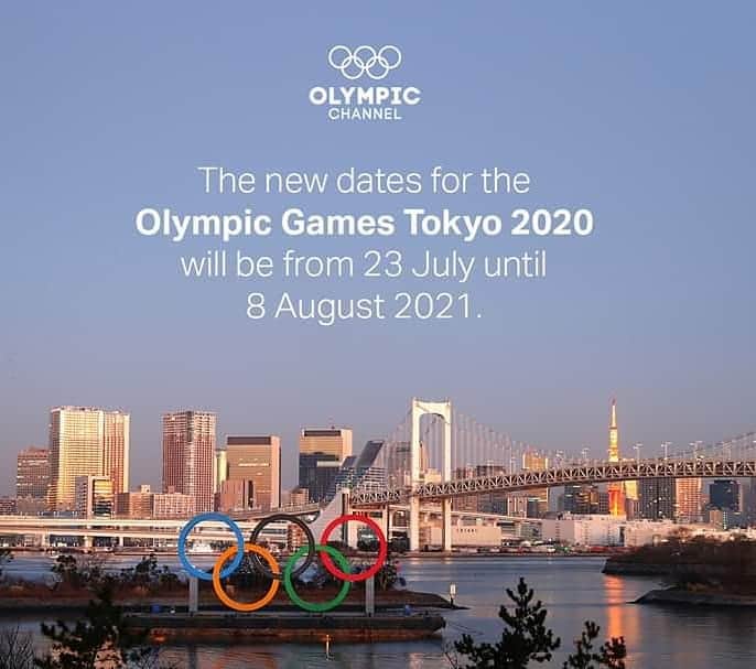 エリザベト・ザイツのインスタグラム：「#olympicgames #newdate #tokyo2021 #goal」
