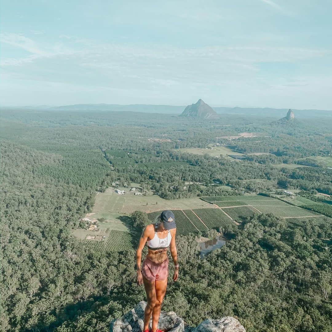 のインスタグラム：「My first free climb 🧗‍♀️」