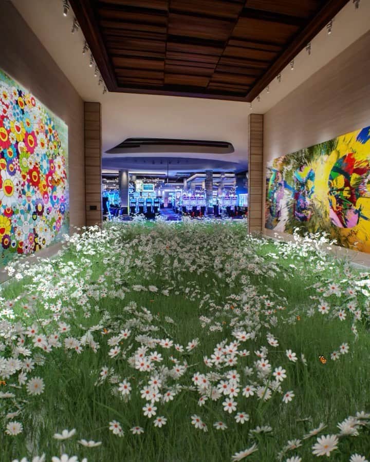 Palms Casino Resortのインスタグラム：「Spring is in full bloom, CGI by @vacades.」