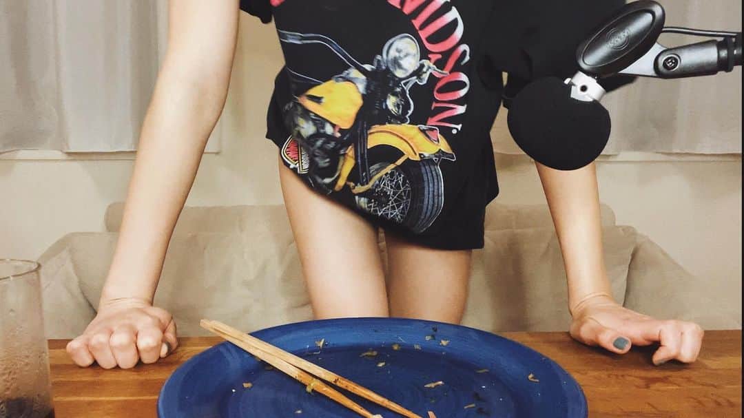 中里亜美さんのインスタグラム写真 - (中里亜美Instagram)「食べることは生きること🍝  #生命力」3月31日 11時01分 - __ami__go__