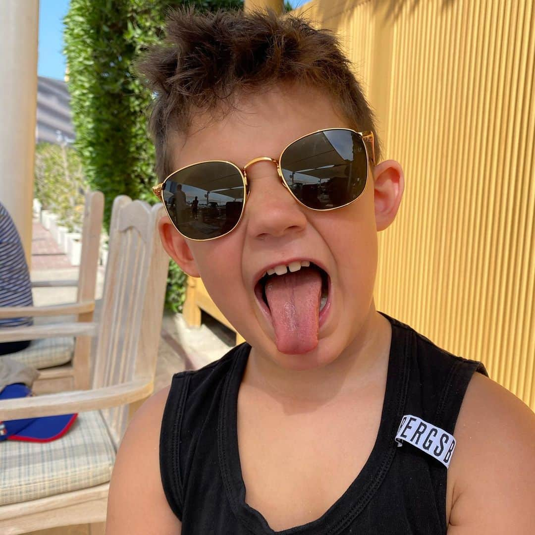 ブレリム・ジェマイリのインスタグラム：「Happy Birthday my Life❤️ Te dua ZEMRA Babit❤️ #luan #5」