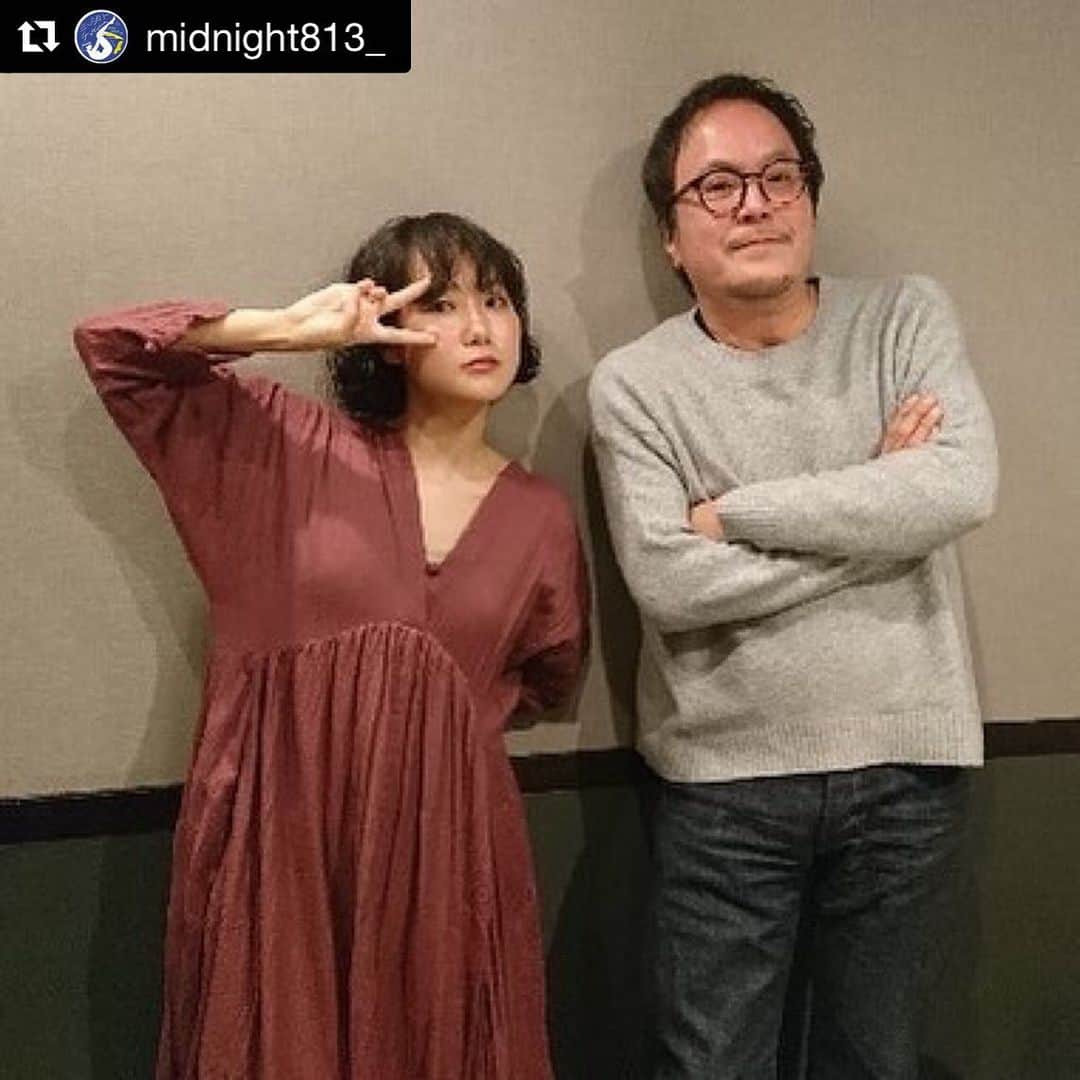 江口寿史のインスタグラム：「二人で缶ビール飲みながら話しました。久々会いましたが相変わらず飲まないと照れくさくて話せません笑。  #Repost @midnight813_ with @get_repost ・・・ 今回は漫画家の江口寿史さんをお迎えしました！！ たなかさんがいきなりの、伝説のポケモンと江口さんを紹介...😹 2人は飲みの席で知り合った関係。  そして江口さんが終始SNSのフォロワーのお話しを 笑  気にしてないと言っても、実はあれは気にしてましたね😹  江口さんの意外な選曲も楽しめる今回、 是非スマホ・PCアプリ"radiko"で聴いてみてください！  次回も江口寿史さんをお迎えします👍👍 #たなかみさき #江口寿史 #radiko」