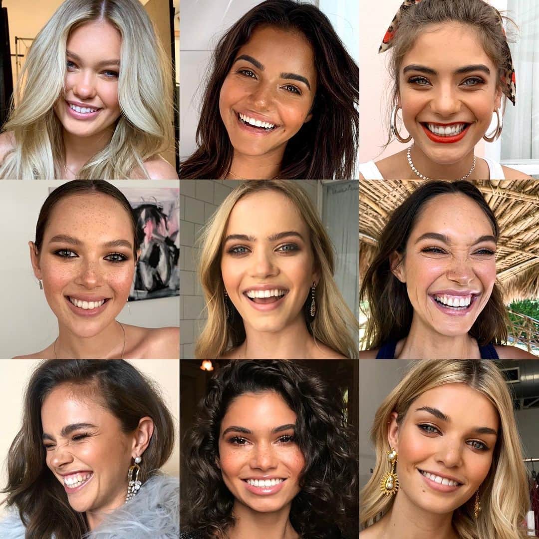 Ania Milczarczykさんのインスタグラム写真 - (Ania MilczarczykInstagram)「Whenever I’m taking makeup pics I get the accidental smiling or laughing (cause I’m so funny) shots. I never post them cause the makeup always looks better on a straight face but I’m attached and can’t bring myself to ever delete them. Anyway here’s a little peek into my collection of some of my favourite smiles cause I feel like they need to be shared with you all at the moment rather than being locked up in my creepy secret stash. May they bring you as much joy as these moments brought me over the years. If you like them, there’s more where these came from.. #smile」3月31日 21時18分 - aniamilczarczyk