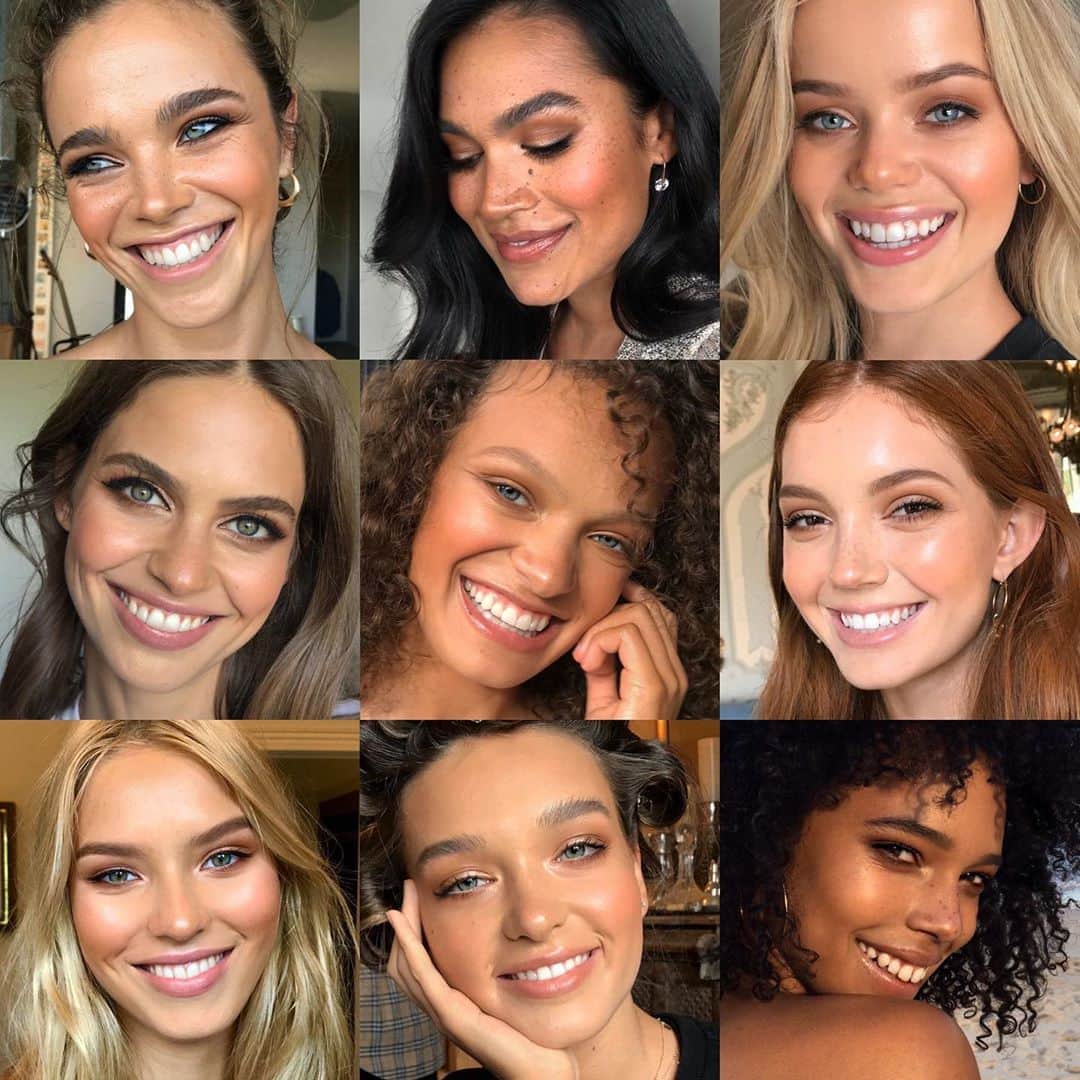 Ania Milczarczykのインスタグラム：「Whenever I’m taking makeup pics I get the accidental smiling or laughing (cause I’m so funny) shots. I never post them cause the makeup always looks better on a straight face but I’m attached and can’t bring myself to ever delete them. Anyway here’s a little peek into my collection of some of my favourite smiles cause I feel like they need to be shared with you all at the moment rather than being locked up in my creepy secret stash. May they bring you as much joy as these moments brought me over the years. If you like them, there’s more where these came from.. #smile」