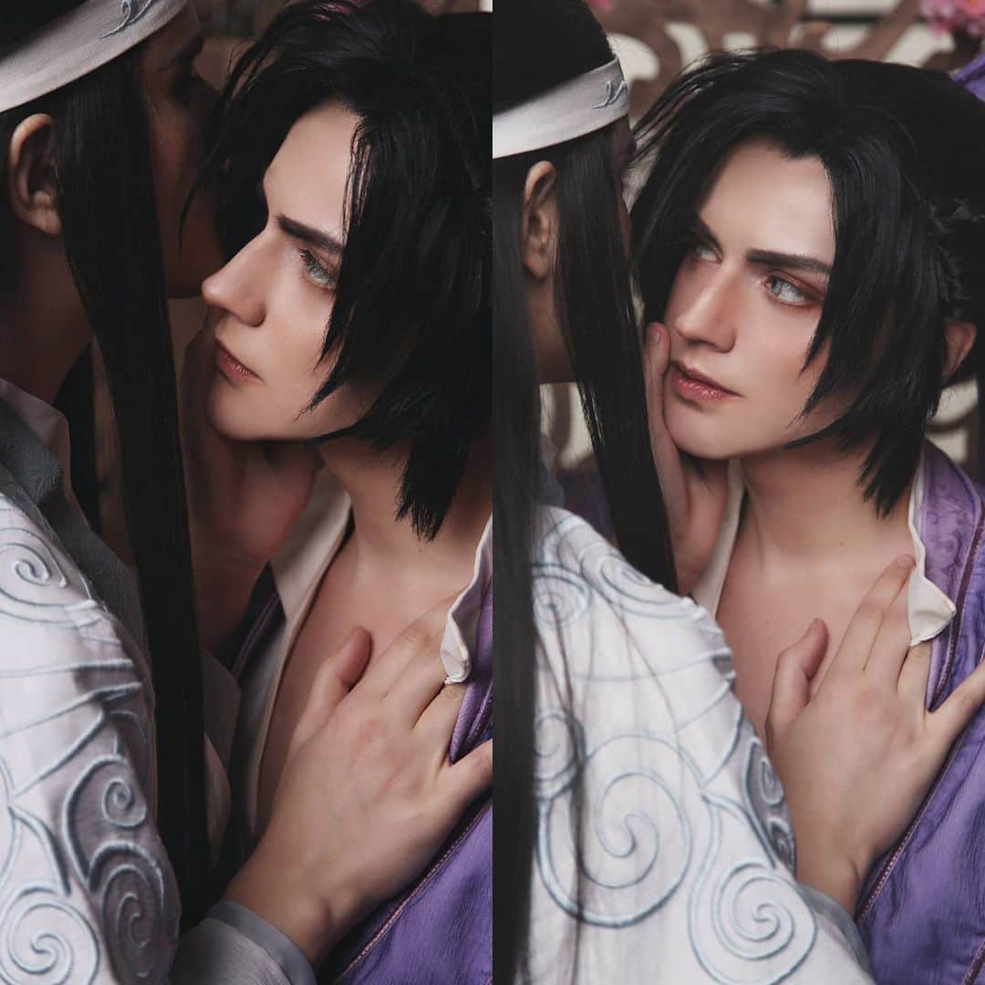 Gesha Petrovichさんのインスタグラム写真 - (Gesha PetrovichInstagram)「❤️Jiang Cheng my fav character from this series so we create some fanservice stuff for you guys. Its hard sit at home 😔 Thanks for supporting with your likes and donations. Next month we will work on Wanxian  photos 😏❤️ ❤️Last day for subscribe on my P❤️treon and get 50+pics and videos with this boys 😏👇 P❤️treon.com/GeshaCos  Ph : @diemaru Wigs : @geshacos ❤️Last month we spend for Mo Dao zu shi photoshoots and im so happy to collaborate with best  Lan Xichen @prostoimbir 😘 I hope we wil work together again soon.」3月31日 23時41分 - petrovichgesha