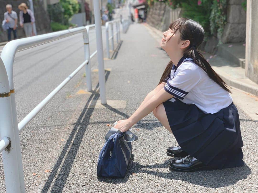 井上瑠夏さんのインスタグラム写真 - (井上瑠夏Instagram)「おわる〜🥺﻿💭 ﻿ ﻿ #LJK ﻿ #JK﻿ #学生  #ありがとう﻿ #制服」3月31日 23時42分 - ruka_inoue48