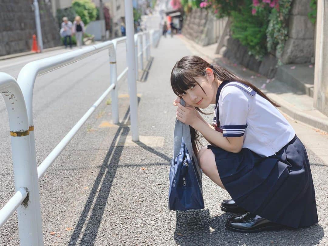 井上瑠夏のインスタグラム：「おわる〜🥺﻿💭 ﻿ ﻿ #LJK ﻿ #JK﻿ #学生  #ありがとう﻿ #制服」