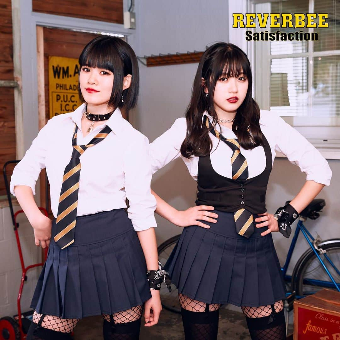 ヒヨリベリー（REVERBEE）のインスタグラム：「4/1 Release ｢Satisfaction｣ #reverbee #miyufine #hiyoribery #satisfaction #release」