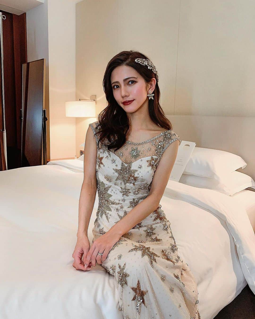 【極美品】ジェニーパッカムJolene UK6 Jenny Packam ジェニーパッカムジョリーンUK6