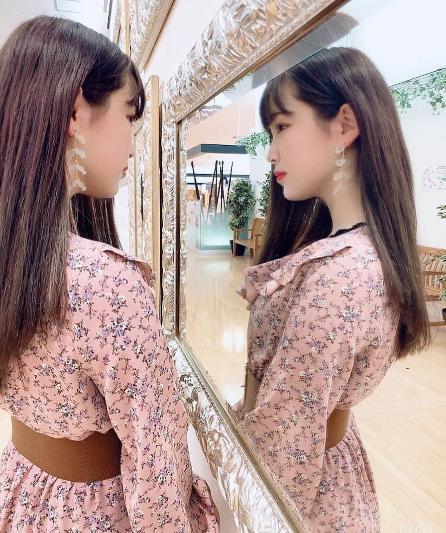 平野夢来（ゆぴぴ）のインスタグラム：「お気に入りのイヤリング🏹 ・ ・ イヤリングだからみんなも付けれるかなと!! #lnstalike #like4like #f4f #lnstagood #lnstapic  #cecilmcbee」