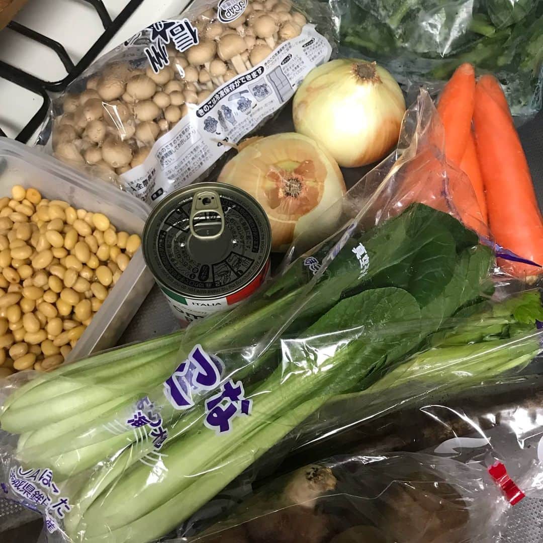 増山敬子さんのインスタグラム写真 - (増山敬子Instagram)「おかずを作るのが大変なとき。 だけど野菜を食べてもらいたいっー！ って時は#キーマカレー ちなみに今回のはお肉使ってません😊  #wakabasauce 美味しくてお勧めです🤤 お皿は#anthropologie だよん。」4月15日 11時27分 - keikomasuyama