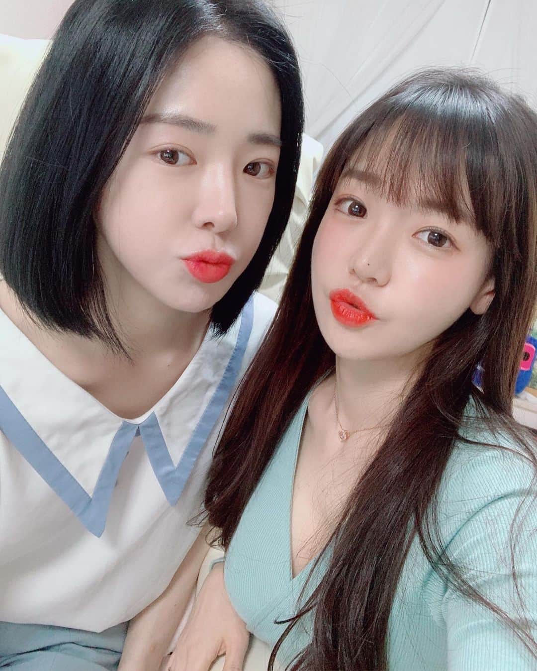 ウンソルさんのインスタグラム写真 - (ウンソルInstagram)「요즘 대세인 세상 이쁜 세연이랑🤭😆❤️」4月15日 12時06分 - taylanofficialx