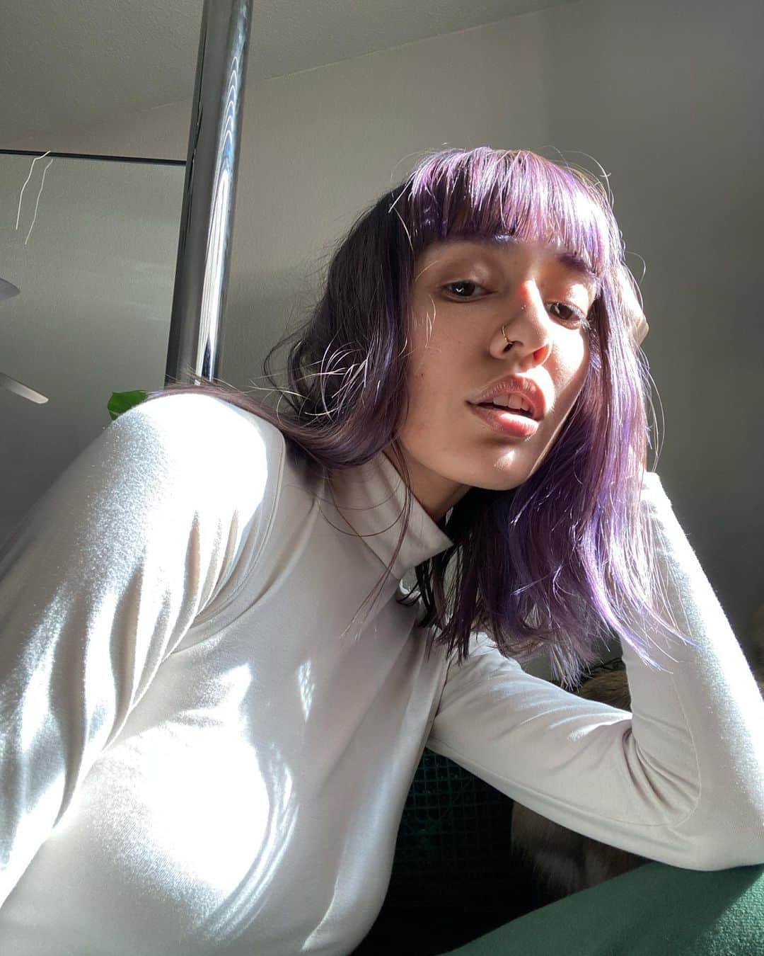 Janice Griffithのインスタグラム：「dead eye selfie process」