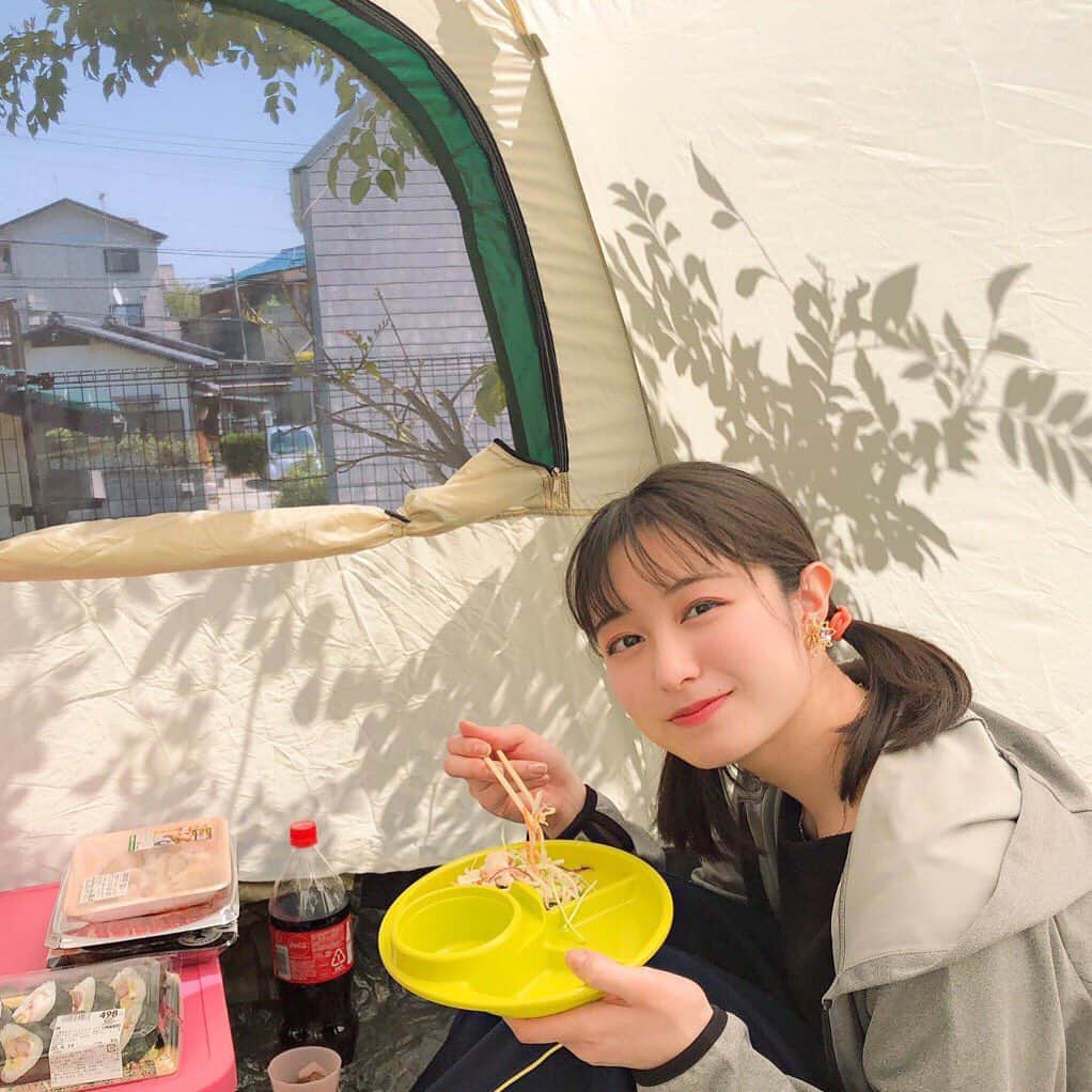 のインスタグラム：「・ おうちのお庭でおうち焼肉！」