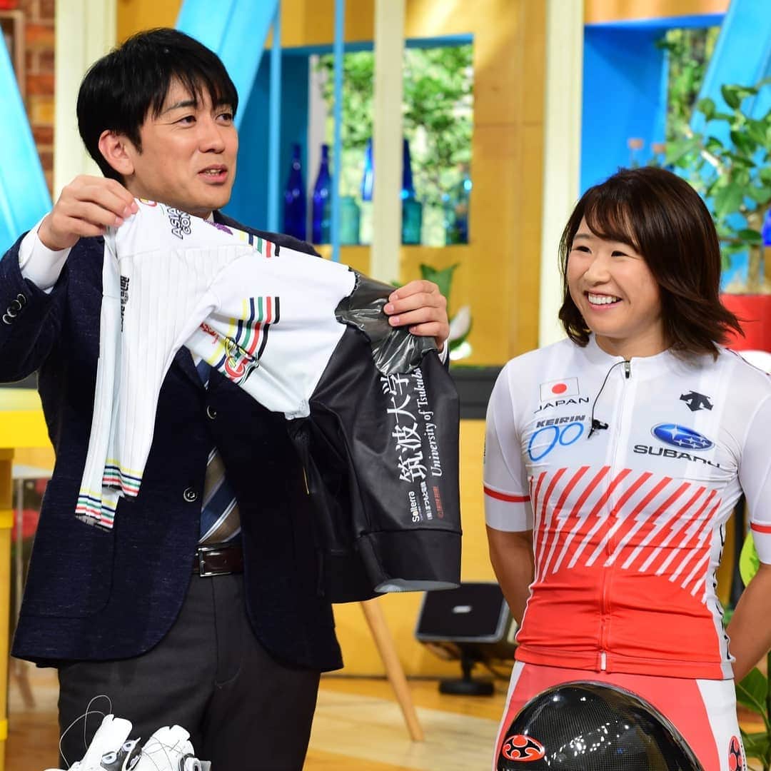 TBS「東京VICTORY」さんのインスタグラム写真 - (TBS「東京VICTORY」Instagram)「. / #笑顔 写真一挙大放出中 \ . 📺お知らせ📺 本日、深夜1時28分~1時58分 TBSテレビ『S☆1plus』 . . 🏳️‍🌈自転車世界女王 梶原悠未  東京五輪金メダルへの軌跡🏳️‍🌈 . が放送されます❗  関東地区にお住まいのみなさま✡️ 今日はちょっと夜更かししちゃいましょう😁 . #笑顔の写真届けます #笑顔は最大の武器 #笑顔の時間を増やそう #おうち時間 #SMILE  #届けスポーツのチカラ #安住紳一郎 #山形純菜 #梶原悠未 #川合俊一 #自転車 #オムニアム #未来日記 #有言実行 #世界女王」4月15日 18時00分 - tbs_tokyo_v