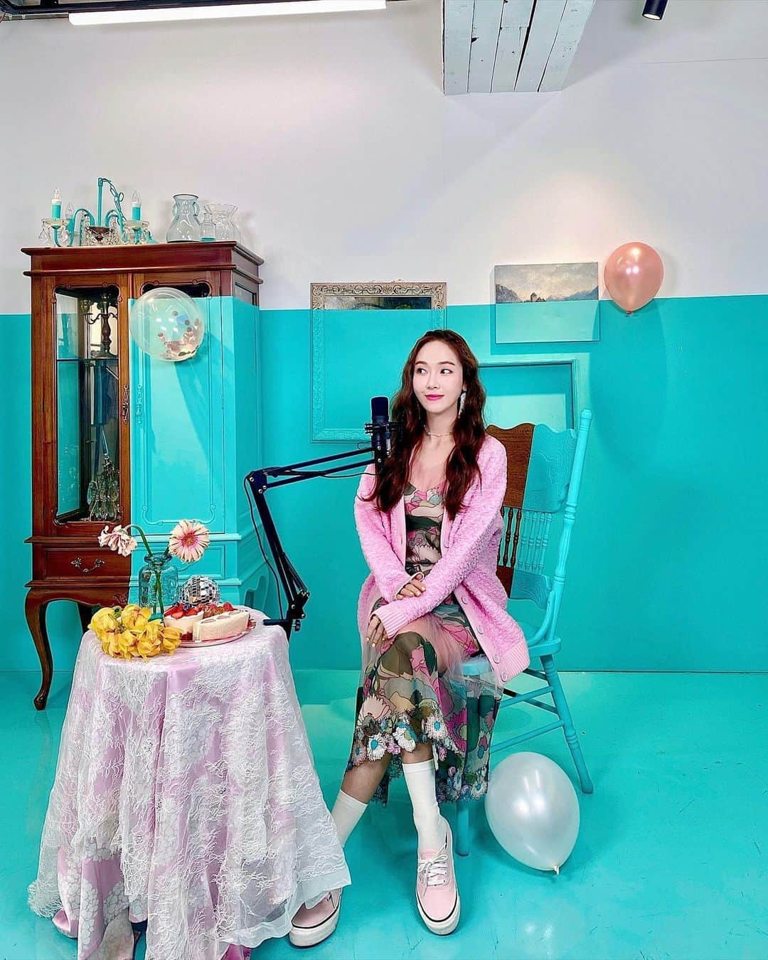 ジェシカ さんのインスタグラム写真 - (ジェシカ Instagram)「Soon!🍰🌸🤍🧁🎀🎶 #jessicaland」4月15日 18時00分 - jessica.syj