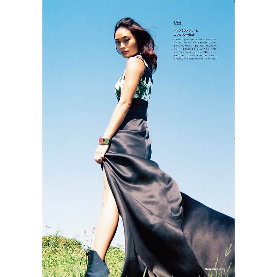 ジェラ・マリアーノのインスタグラム：「Tossback to more fashionable and free times in Spring with @numerotokyo shot by Hiromix + fashion director @akoakotanaka」