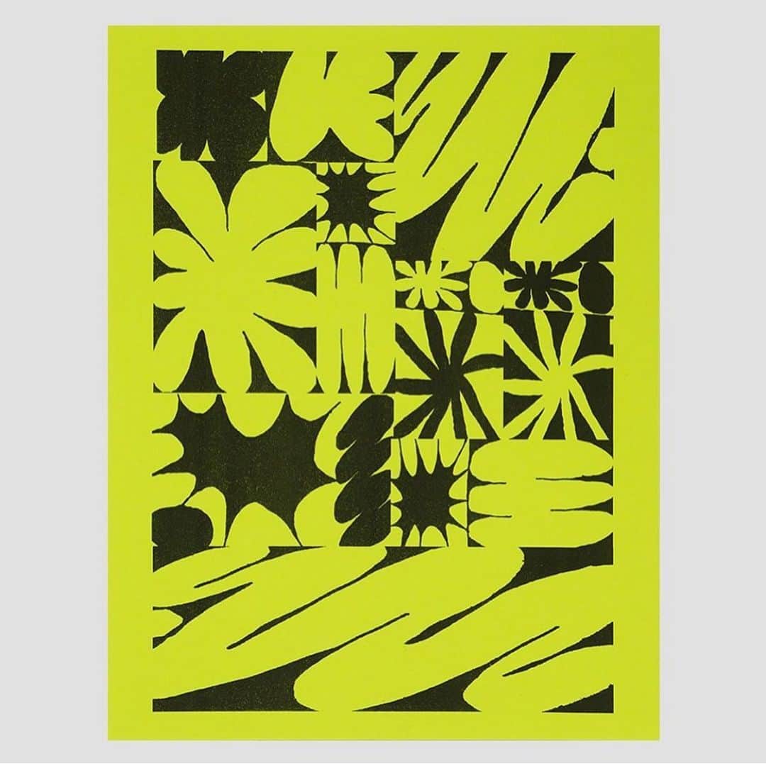 トロ・イ・モアのインスタグラム：「8.5”x11”, untitled riso from ‘Corporate Solutions’ available @fiskgallery」