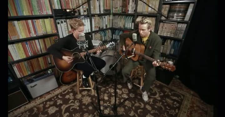 SWMRSのインスタグラム：「When Cole and Max covered “Volver, Volver” — via @pastemagazine」