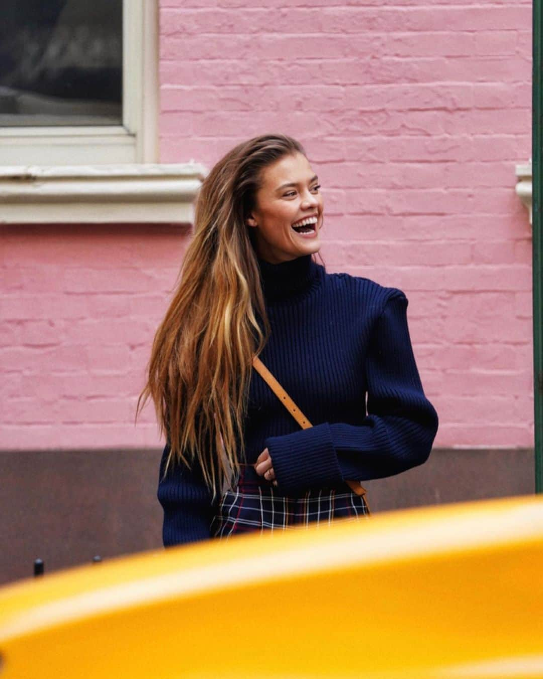 ニーナ・アグダルさんのインスタグラム写真 - (ニーナ・アグダルInstagram)「NYC 💗 Sending love to everyone. 📸 @taylorbphoto #throwback #stayhome」4月1日 12時19分 - ninaagdal