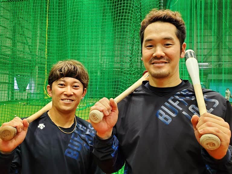 オリックス・バファローズさんのインスタグラム写真 - (オリックス・バファローズInstagram)「#Tー岡田 #西野真弘 #555 #バッティング #自主トレ #舞洲 #Bs2020 #buffaloes #baseball #ORIX #プロ野球」4月1日 14時15分 - orix_buffaloes