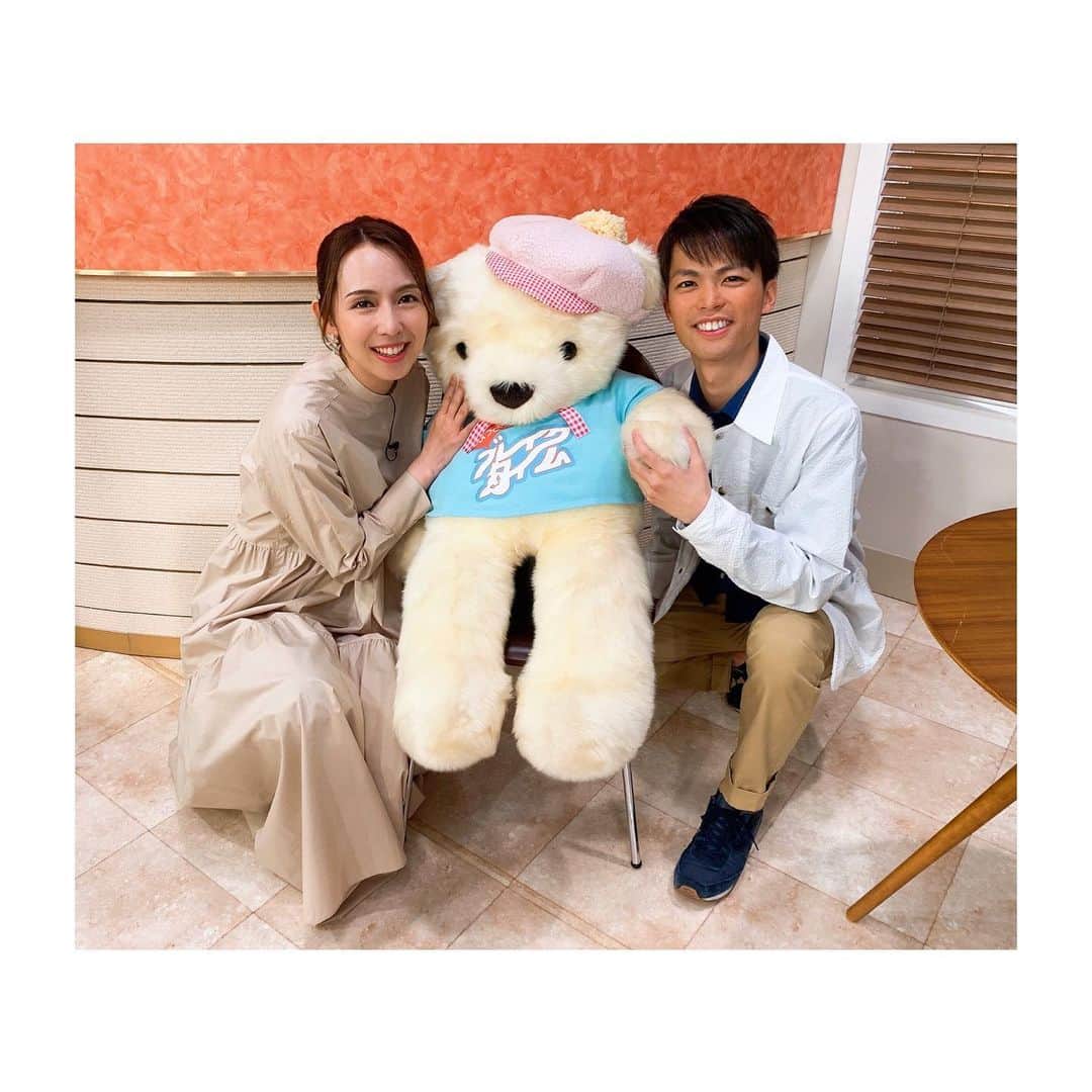 若林翔子のインスタグラム：「. . ちょっとブレイクタイム♡ ぷちリニューアルーーー！！ 新MCは2年目中西アナでございます☺️‼️ 若い！！フレッシュ！！かわいい！！！笑  今週の土曜日からは私たち2人で 旬な情報をお届けします😚‼️ 記念すべきリニューアル第1回目、 みーてーね😄 . . #ミヤギテレビ　#ちょっとブレイクタイム #中西アナ　#若林翔子 #ふたりで緊張しまくり #リニューアル」