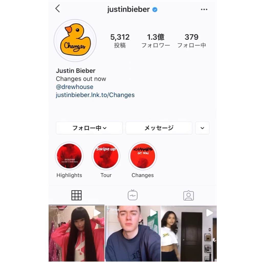 森山穂乃香のインスタグラム：「145万回以上 再生されてるみたい😭🌍🙏🏻✨ @justinbieber posted my video Thank you so much @justinbieber ✨✨✨ #comearoundmechallenge #comearoundme #justinbieber #changes #HonokaMoriyama」