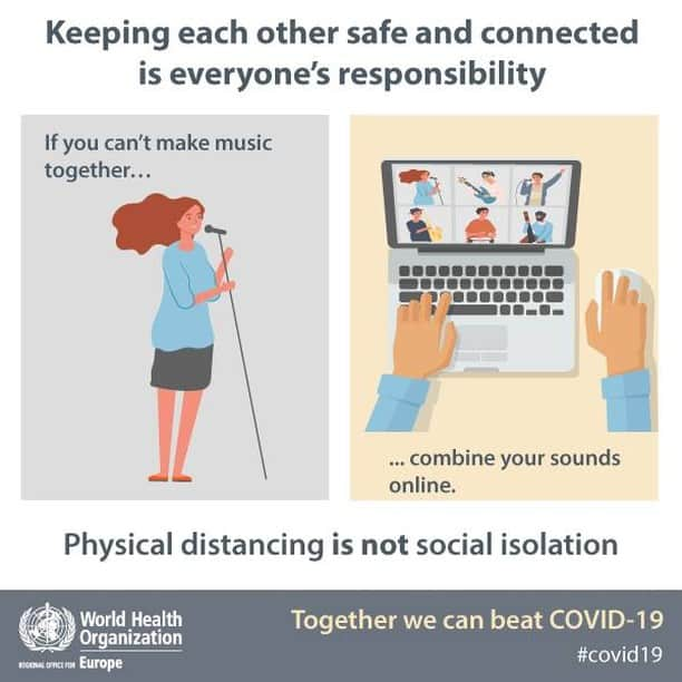 グッチさんのインスタグラム写真 - (グッチInstagram)「Physical distancing is not social isolation. Gucci supports the World Health Organization @who on fighting #COVID19. Keeping each other safe and connected is everyone’s responsibility. Stay connected with friends and family through calls, reach out to neighbors who can’t go out to see if they need assistance, collaborate creatively online, talk to those who you can’t visit in person. We Are All in This Together #GucciCommunity #StaySafe #FlattenTheCurve Join with us and donate now to the United Nations Foundation’s Covid-19 Solidarity Response Fund in support of the World Health Organization through the Donate Sticker on our Stories. @alessandro_michele」4月2日 1時52分 - gucci