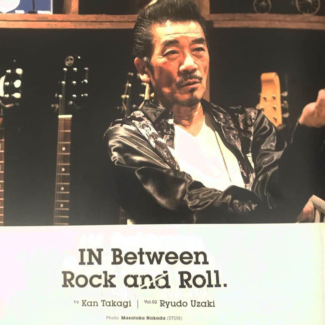 のインスタグラム：「#outstanding2020s&s #inbetweenrockandroll #ryudouzaki  #takemishima  #kantakagi #宇崎竜童 #島武実  #高木完」