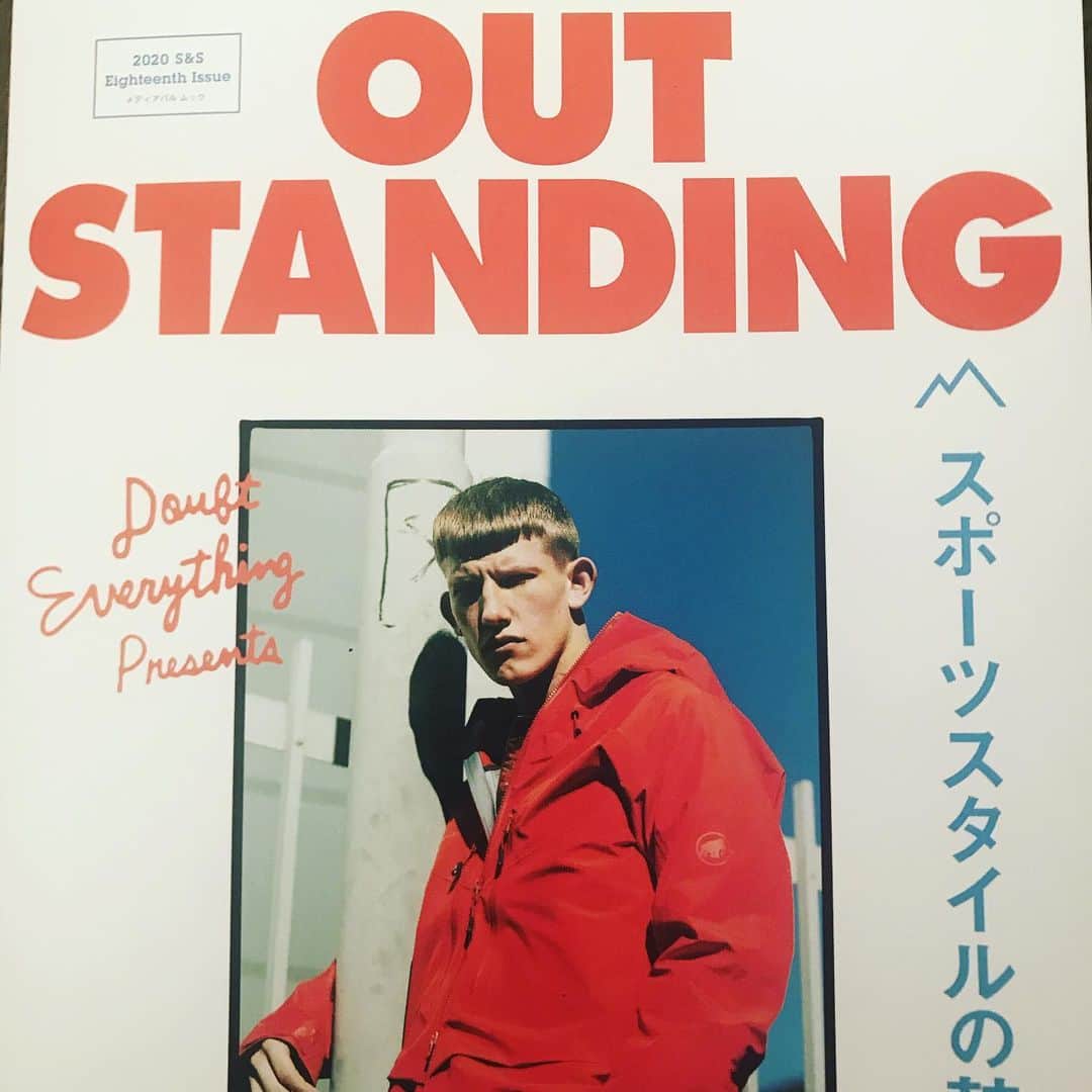 のインスタグラム：「#outstanding2020 #春&夏号」