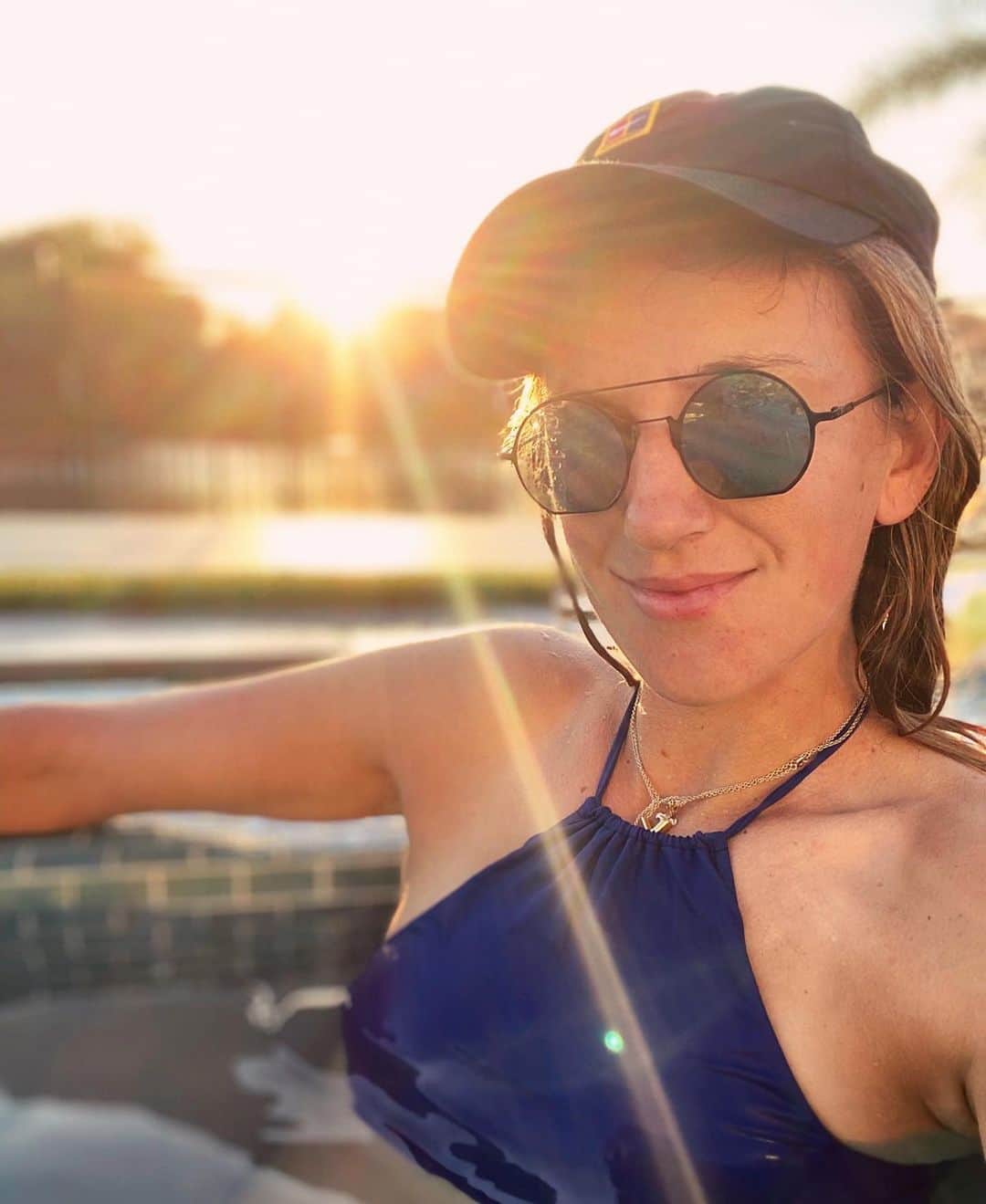 ビクトリア・アザレンカのインスタグラム：「🌅」