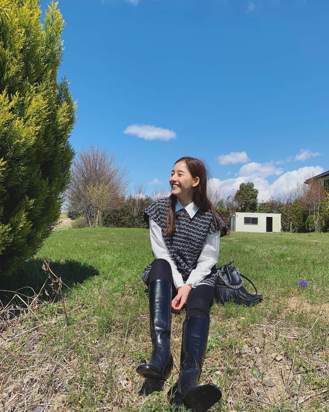 新木優子さんのインスタグラム写真 - (新木優子Instagram)「のどかな場所で、とても素敵なスタジオでした🌿」4月3日 0時12分 - yuuuuukko_