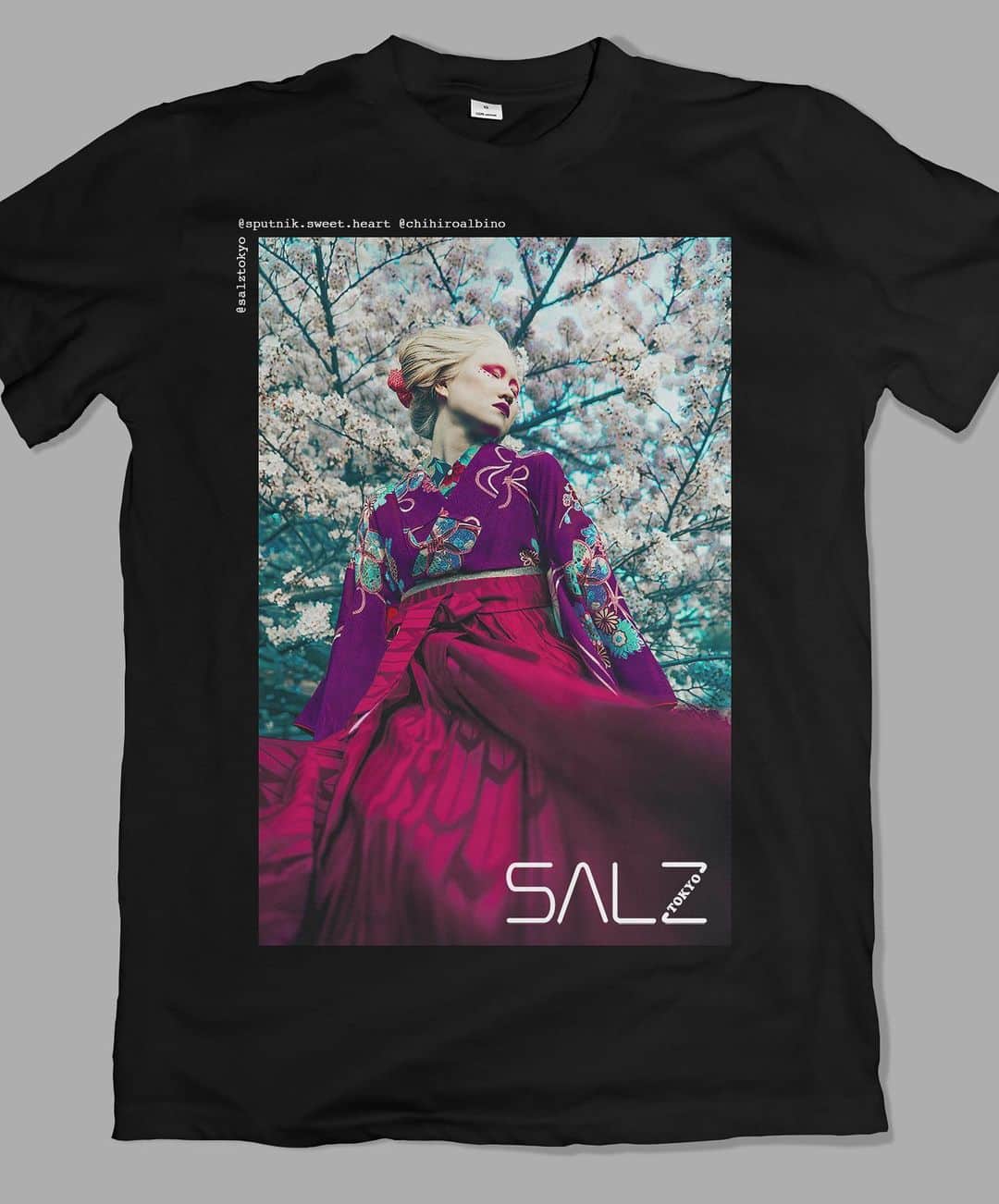 Anji SALZさんのインスタグラム写真 - (Anji SALZInstagram)「🎉SALZ Tokyo 2020 Kimono Shirt line🎉 Available for pre-order now🥰  Used the quarantine time to work on a new line of shirts featuring the artwork created with many amazing creatives 😍  As last time, I will share profits with everyone involved and the worldwide shipping is free ✈️ Printed in Japan - these will be shipped approx end of June, however due to COVID there might be changes in the schedule.  Which design is your favorite? . 🌏www.salz-tokyo.com or link in story/bio. .🎉SALZ 2020 新作Tシャツ🎉 プレオーダー開始❤️ 素晴らしいクリエーターとコラボした着物アートを着物は着ない人にも届けたい気持ちです。 もちろん売り上げはクリエーター達とシェアしますよ。  日本国内プリント。 発送予定は6月下旬ですが、新型コロナて変更になる場合もございます。  デザインのどっちが好き？🌸 🌏www.salz-tokyo.com」4月3日 0時29分 - salztokyo