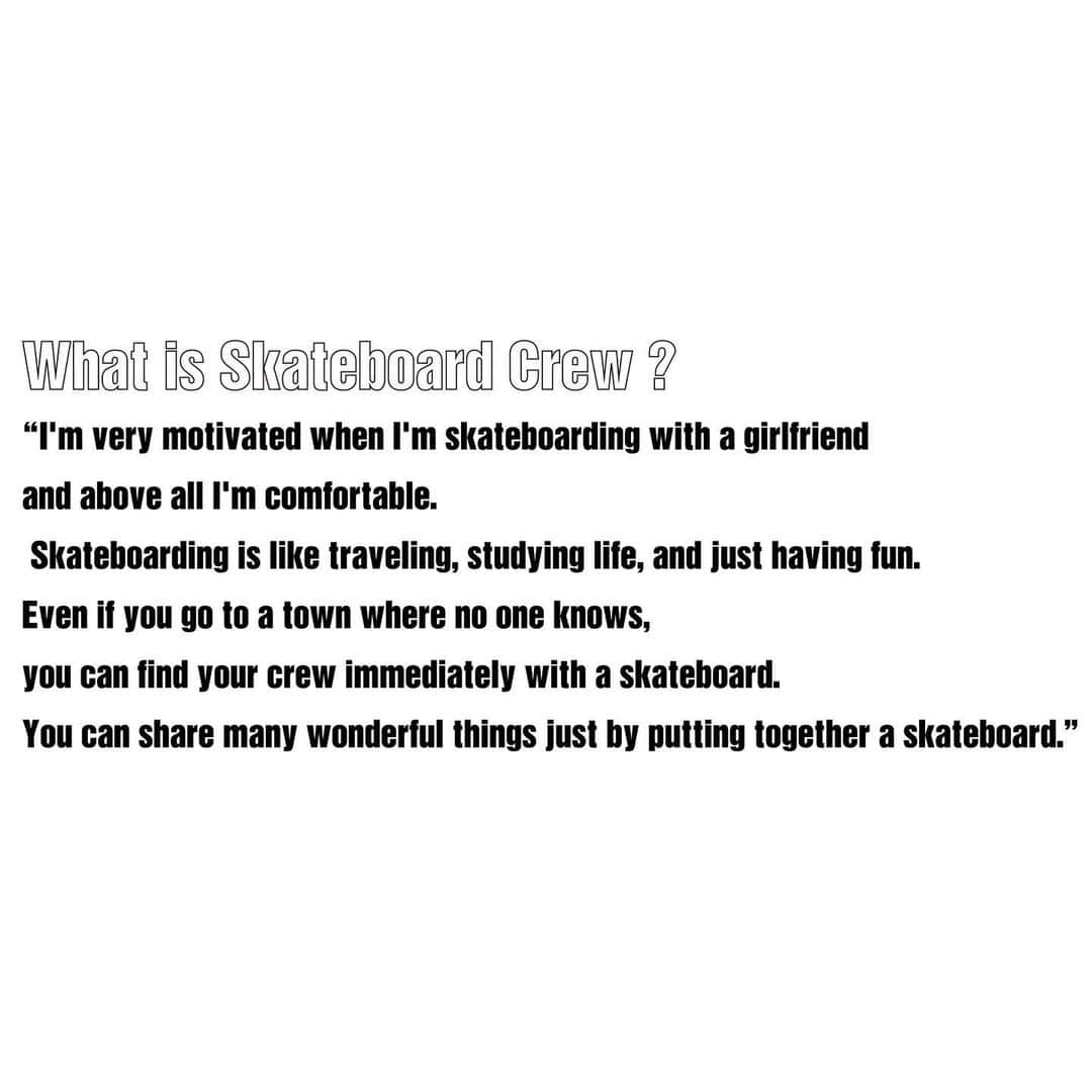 マウジーさんのインスタグラム写真 - (マウジーInstagram)「What is the real pleasure of skateboarding with your Crew? ㅤㅤㅤㅤㅤㅤㅤㅤㅤㅤㅤㅤㅤ They speak : “I'm very motivated when I'm skateboarding with a girlfriend and above all I'm comfortable. Skateboarding is like traveling, studying life, and just having fun. Even if you go to a town where no one knows, you can find your crew immediately with a skateboard. You can share many wonderful things just by putting together a skateboard.” ㅤㅤㅤㅤㅤㅤㅤㅤㅤㅤㅤㅤㅤ ㅤㅤㅤㅤㅤㅤㅤㅤㅤㅤㅤㅤㅤ CREW : ㅤㅤㅤㅤㅤㅤㅤㅤㅤㅤ Danielle Melendez @ny_art_dee Abi Teixeira @inmymfbag Briana King @brianaking Lenna @blackspacebabe Oceana Mahoney @oceanathegod ㅤㅤㅤㅤㅤㅤㅤㅤㅤㅤㅤㅤㅤ ㅤㅤㅤㅤㅤㅤㅤㅤㅤㅤㅤㅤㅤ Photographer : Koki Sato @kokisa10 Photo Assistant : Satoshi Motoda Stylist : Kumiko Sannoumaru (KiKi inc.) @kumicomics Videographer : Jun Ohki @kato_browne Video Assistant : Armando Nin Hair & Make-up : Anna Kurihara Using MAC Cosmetics @annakuriharabeauty Hair Assist : Tomoaki Sato @tomoaki_sato Producer : Junko Takaku / absolute te-ma & co @junko901nyc ㅤㅤㅤㅤㅤㅤㅤㅤㅤㅤㅤㅤㅤ MOUSSY STUDIOWEAR 2020 SUMMER #WSM #MOUSSYSTUDIOWEAR @moussystudiowear」4月2日 17時59分 - moussyofficial