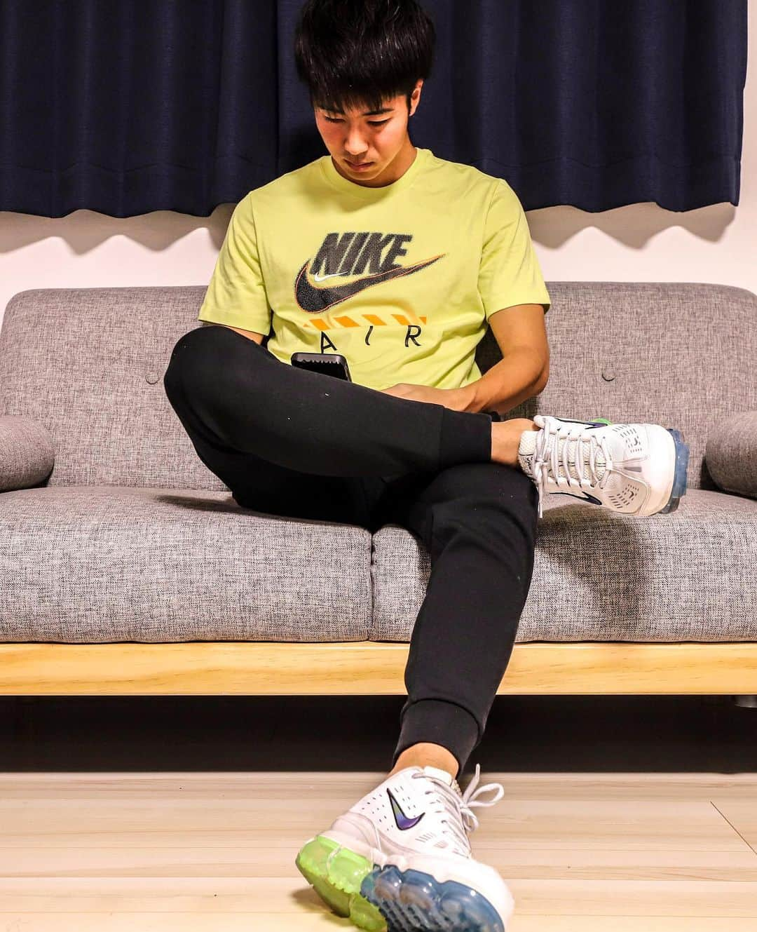 多田修平さんのインスタグラム写真 - (多田修平Instagram)「NIKEの新作TEE!!!【AIR】!!! #nikesportswear#niketokyo」4月2日 18時25分 - shuhei_0624