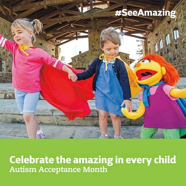 セサミストリートさんのインスタグラム写真 - (セサミストリートInstagram)「子どもたち1人１人の「素晴らしい」を祝して！  ４月は #自閉症啓発月間。セサミストリートは、すべての子どもたちが持つ「素晴らしい」を尊重します。  #世界自閉症啓発デー #発達障害週間啓発週間  #SeeAmazing #AutismAcceptanceDay ##autismacceptancemonth」4月2日 20時00分 - sesamestreetjapan