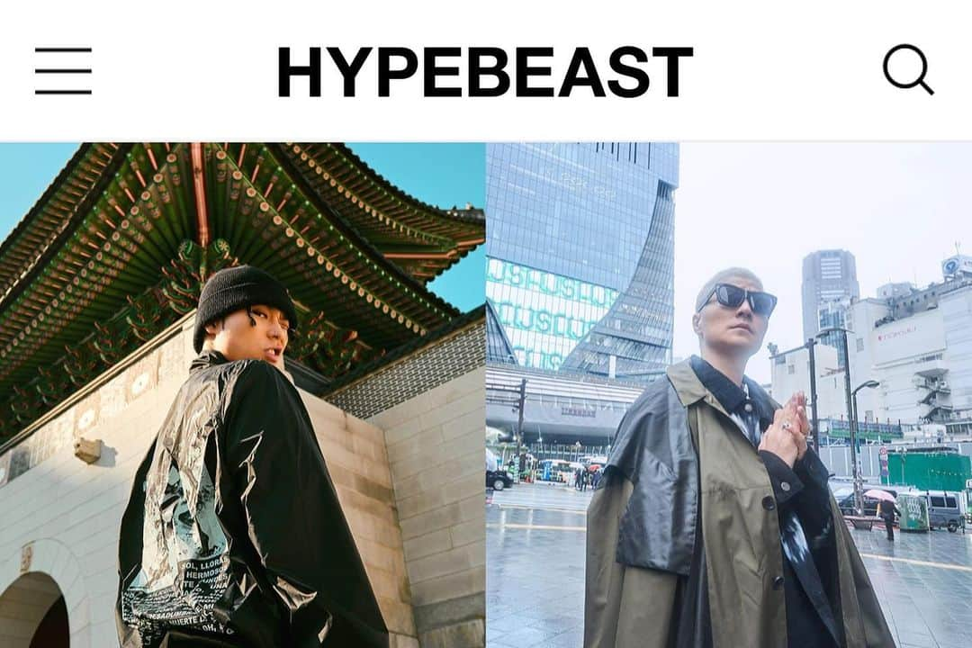 VERBALさんのインスタグラム写真 - (VERBALInstagram)「@hypebeastkr w/ @younghotyellow94 🇰🇷⇄🇯🇵」4月2日 20時15分 - verbal_ambush