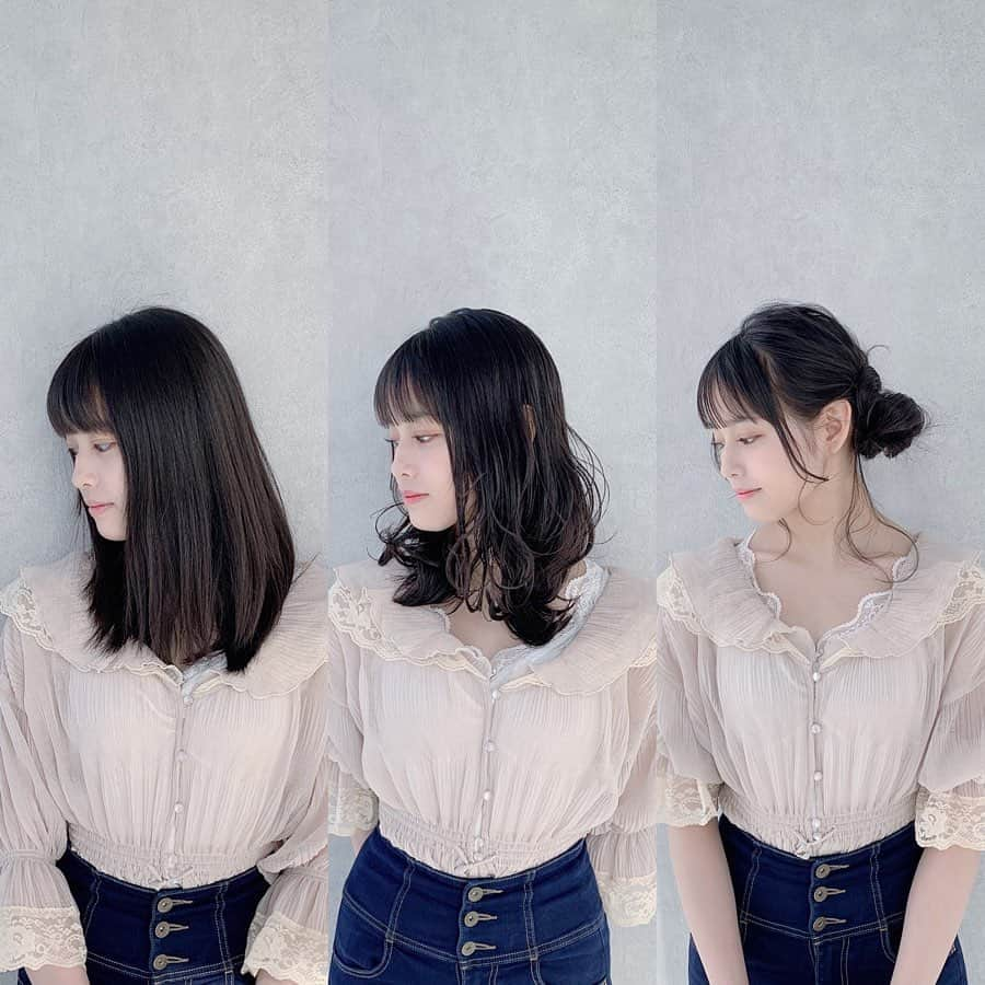 前田渉さんのインスタグラム写真 - (前田渉Instagram)「. . . 劇的Before→After→Arrange . . . . Cut:メンテナンスカットしつつ、前髪を軽くしてシースルーパッツンに✂︎ Styling:32mmのコテでワッフル巻きに💫💫 Arrange:耳後ろで2つにまとめたツインわた団子🍡💕 . . . . 仕上がりはこちらに💁‍♂ @cachetaro . . . . . . #わたるマジック #わたるフィルター #cachecache #cachecacheomotesando #BeforeAfterArrange #cachecachebutter  #美容師 #イメチェン #前髪 #ヘアアレンジ #わた団子 #cachecacheoil #簡単アレンジ #似合わせカット #アイドル #シースルーバング #セルフアレンジ #シースルーパッツン #透明感 #シースルーぱっつん #わたアレンジ #簡単ヘアアレンジ #劇的ビフォーアフター #暗髪 #黒髪 #美容室 #ツイン団子 #ラストアイドル #カシュカシュバター #猪子れいあ」4月2日 21時00分 - wataru_magic