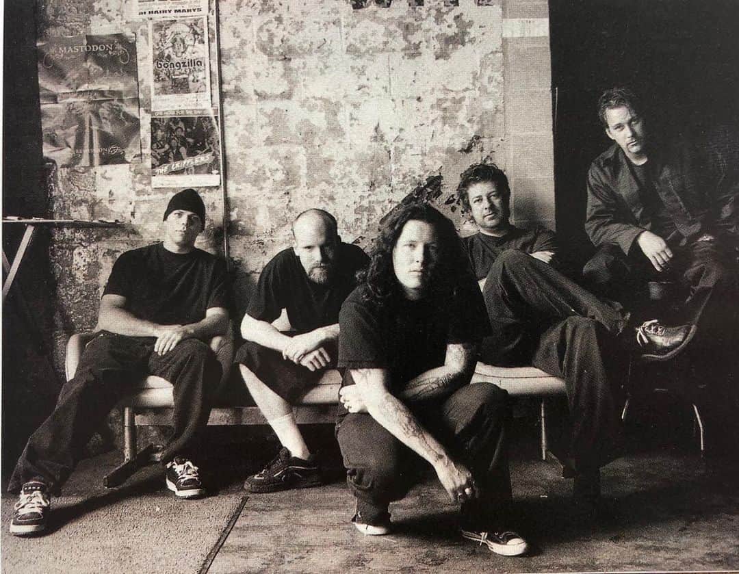 Stone Sourのインスタグラム：「Demo Session 14: Reborn  I wrote and recorded Reborn on a four track tape recorder on the tour bus while we were still out on tour in support of the first album. Then sometime in 2004 Joel, Shawn, & myself went back up to Catamount Studios (that's where the 1st album was recorded) to get a better version of the song. This version is without Corey or James. - @joshrandofficial  Check it out at the link in our bio!」