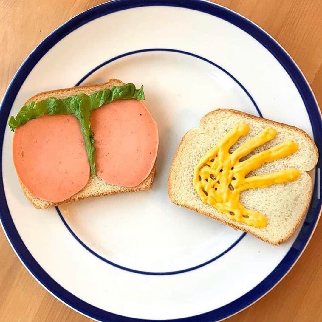 Paul Octaviousのインスタグラム：「🥪 When you’re single during quarantine and all you can’t stop thinking about is food and all the sex you can’t have...Lunch by @pablo.rochat」