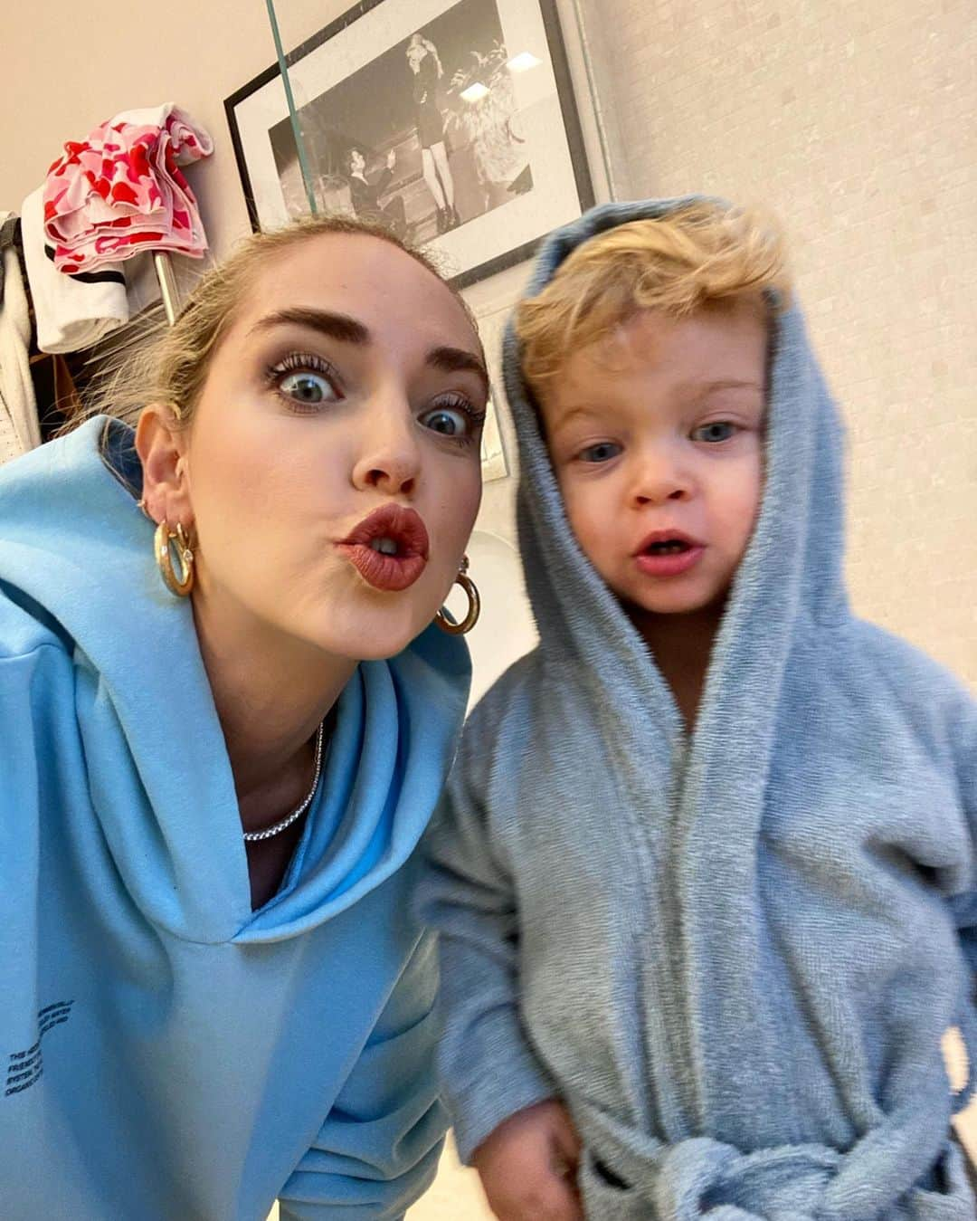 キアラ・フェラーニさんのインスタグラム写真 - (キアラ・フェラーニInstagram)「This little guy ❤️」4月3日 2時31分 - chiaraferragni