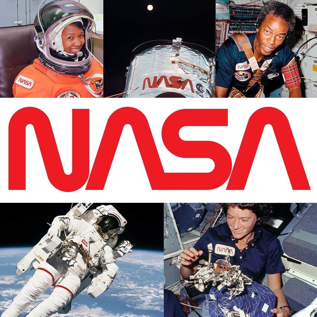 NASAさんのインスタグラム写真 - (NASAInstagram)「Retro. Modern. Iconic. That’s the worm. #TheWormIsBack⁣ ⁣ Our beloved symbol of exploration will fly once again, just in time to mark the return of human spaceflight on American rockets from American soil. Swipe to see its new debut on @SpaceX’s Falcon 9 rocket that will take flight later this year when we #LaunchAmerica once again. ⁣ ⁣ The NASA insignia, or "meatball," seen in our profile image, was quite difficult to reproduce with 1970s technology. In 1975, enter the sleek, simple design you see above! The world knew it as “the worm.” For a period of time we were able to thrive with both the worm and the meatball. However, in 1992, the 1970s brand was retired - except on clothing and other souvenir items - in favor of the original late 1950s graphic.⁣ ⁣ Image Credit: NASA/SpaceX ⁣ ⁣ #SpaceXFalcon9 #NASA #TBT #Retro #Rocket #CheckItOut #space」4月3日 3時10分 - nasa