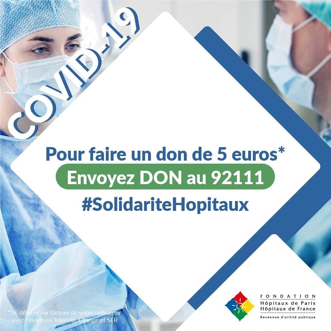 フロリアン・トヴァンのインスタグラム：「Ils vaincront mais ils ont plus que jamais besoin de nous. Force à vous #PersonnelsSoignants, ce que vous accomplissez est considérable. #solidaritehopitaux @FondationHPHF #COVID19fr」